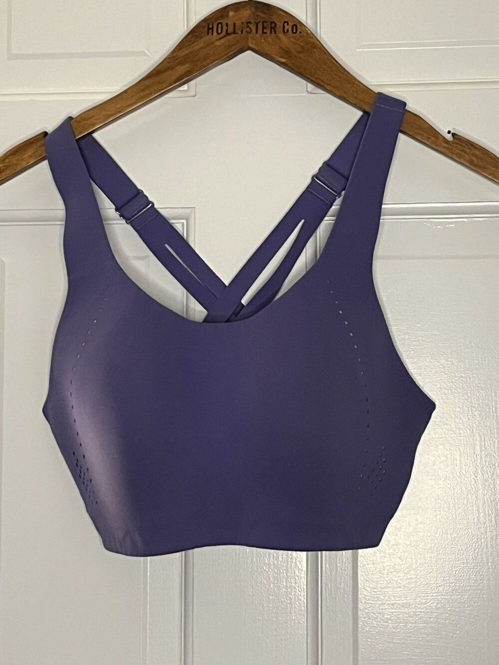Lululemon Womens AirSupport Bra Purple High Support Size 38DD